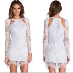 For love and lemons eternal love dress engagement bridal S